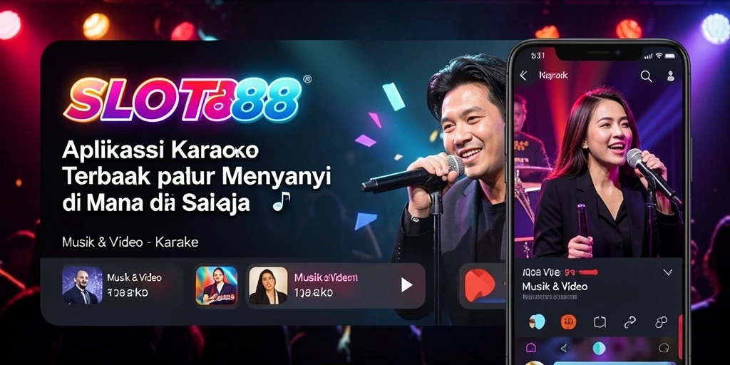 Antarmuka SLOT88 dengan fitur karaoke yang mudah digunakan.