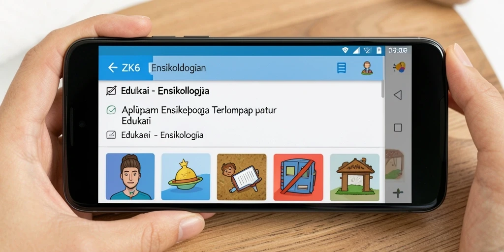 Tampilan antarmuka ZK6 yang intuitif dan informatif.